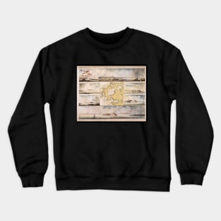 View of Boston, the Capital of New England by William Pierie Crewneck Sweatshirt